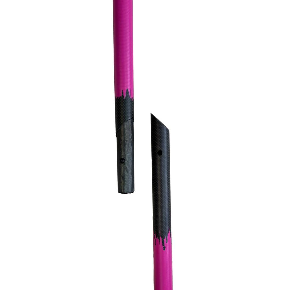 FatStick 3 Piece Full Carbon SUP Paddle & Bag - Pink Extra Image 2
